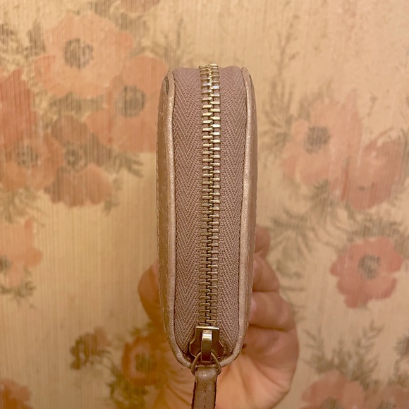 Gucci light champagne pink Leather long Wallet - Picture 5 of 13